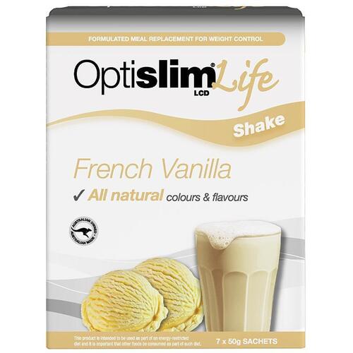 OptiSlim Life Shake French Vanilla 50g x 7