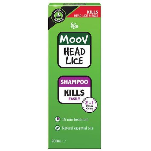 Moov Head Lice Shampoo 200Ml - Lice/Nits