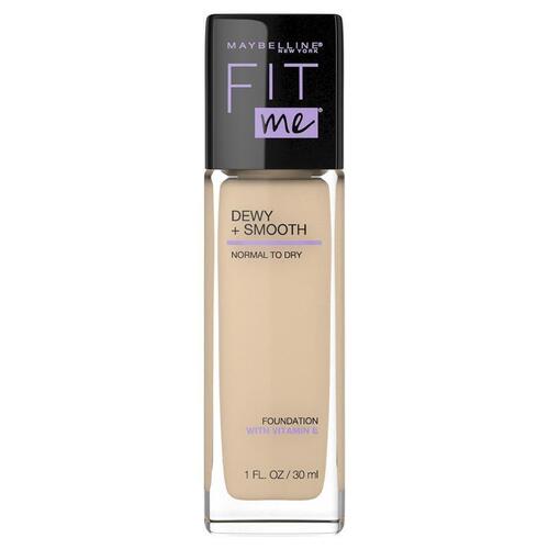 Maybelline Fit Me Dewy & Smooth Luminous Liquid Foundation - Classic Ivory 120