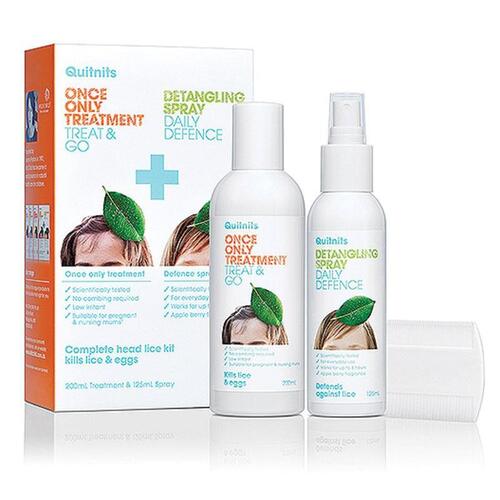 Wild Child Quit Nits Complete Lice Kit 200ml & 125ml