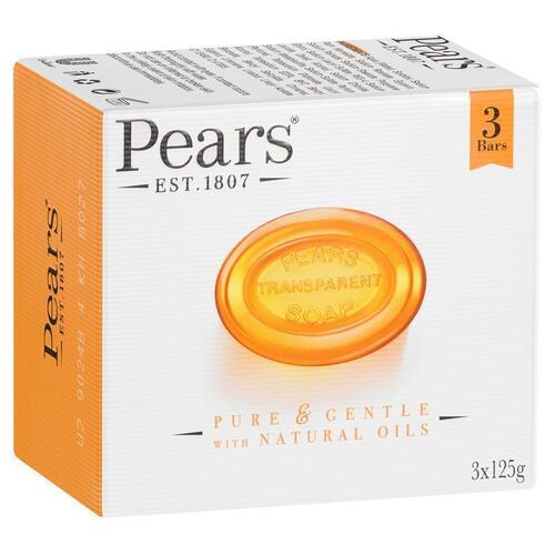 Pears Transparent Value Pack 3x125g