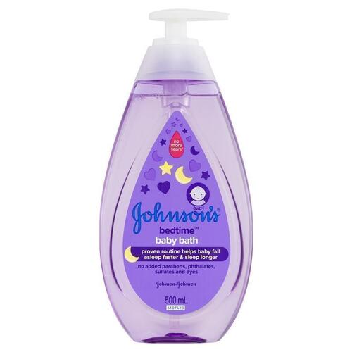 Johnson's Bedtime Jasmine & Lily Scented Baby Bath 500mL