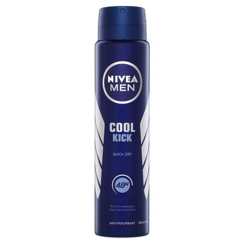 NIVEA MEN Cool Kick 48H Aerosol Deodorant 250ml