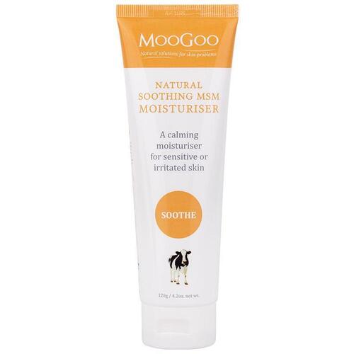 MooGoo Natural Soothing MSM Moisturiser 120g