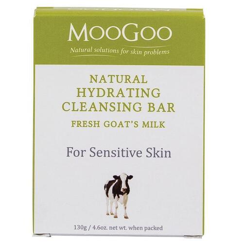 MooGoo Hydrating Cleansing Bar Goats Milk 130g