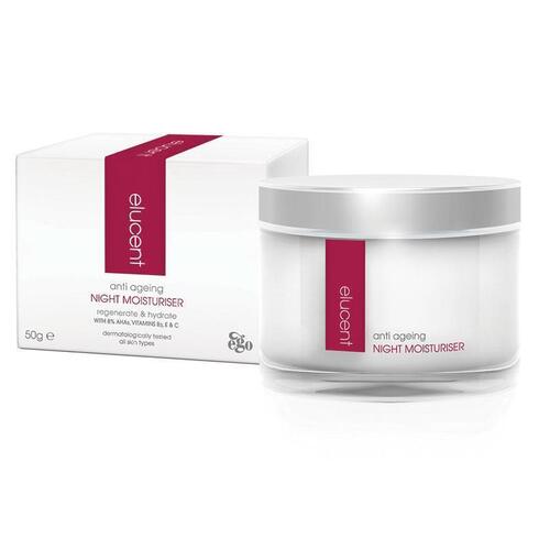 Elucent Anti Ageing Night Moisturiser 50g