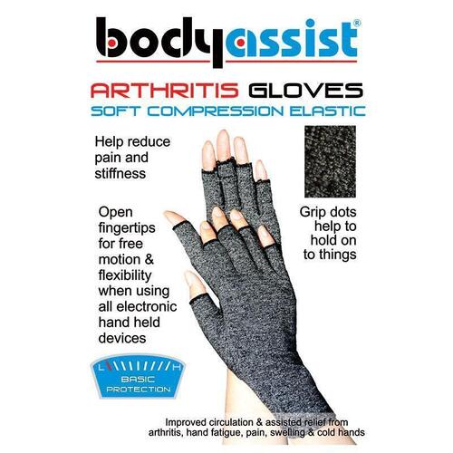 BodyAssist Cotton Arthritis Gloves Large 1 Pair