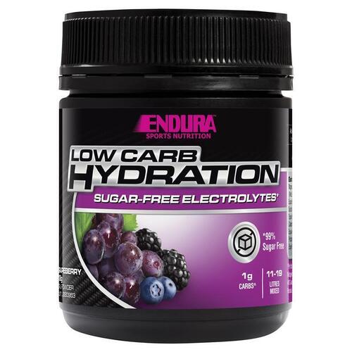 Endura Low Carb Hydration Grapeberry 128g