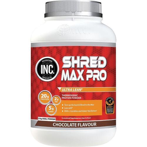 INC Shred Max Pro Chocolate Flavour 2kg