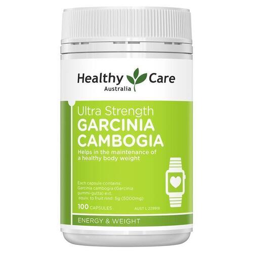 Healthy Care Garcinia Cambogia Ultra Strength 5000 100 Capsules