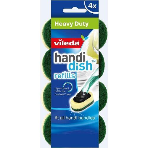 Vileda Handi Dish Heavy Duty Refill 4 Pack