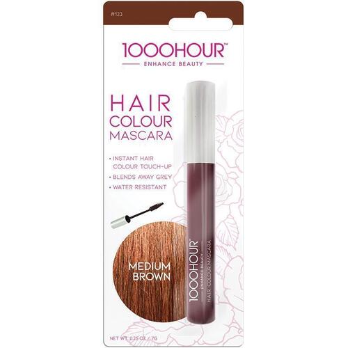 1000 Hour Hair Colour Mascara Medium Brown