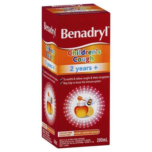 Benadryl Childrens Cough Liquid 200ml