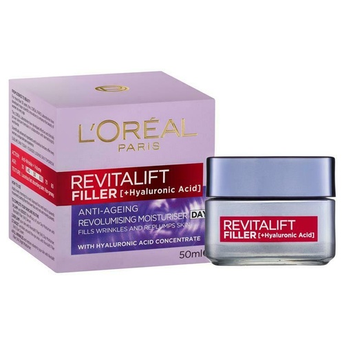 L'Oreal Paris Revitalift Filler [HA] Day Cream 50ml +Hyaluronic Acid