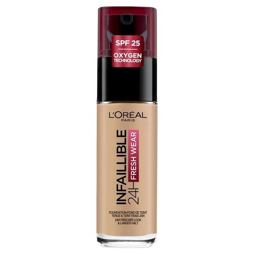 L'Oreal Infallible 24 Hour Liquid Foundation 140 Golden Beige 30ml