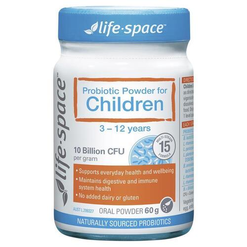 Life Space Probiotic Powder For Children 60g