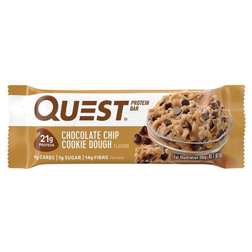 Quest Protein Bar Chocolate Chip Cookie Dough 60g