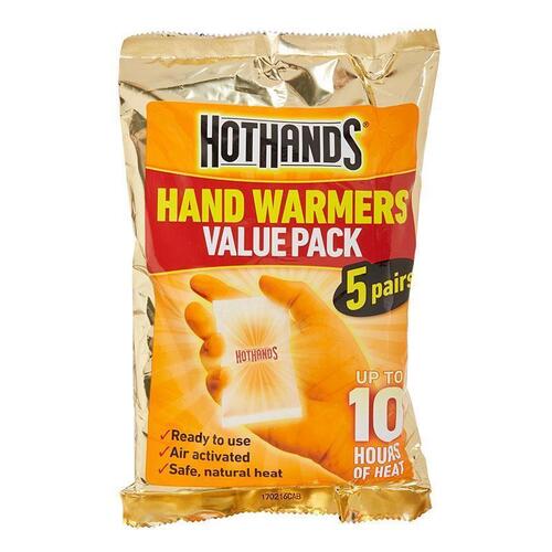 Hot Hands Hand Warmers 5 Pairs