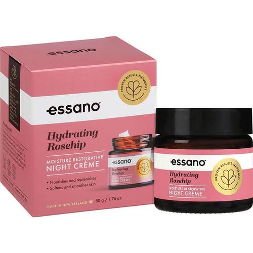 Essano Rosehip Moisture Restorative Night Creme 50g