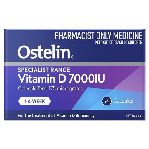 Ostelin Vitamin D 7000IU 1-A-Week 24 Capsules