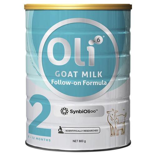 Oli6 Stage 2 Dairy Goat Milk Formula Follow On 800g