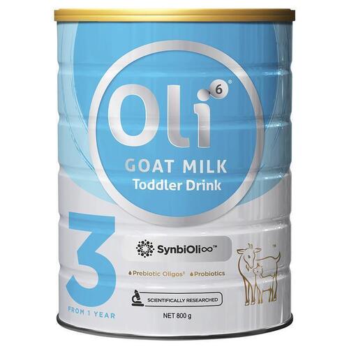 Oli6 Stage 3 Dairy Goat Milk Formula Toddler 800g