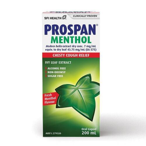 Prospan Chesty Cough Menthol (Ivy Leaf) 200ml