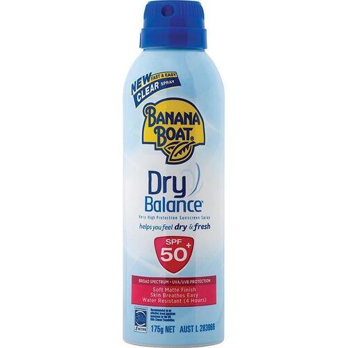 Banana Boat SPF 50+ Dry Balance Spray 175g