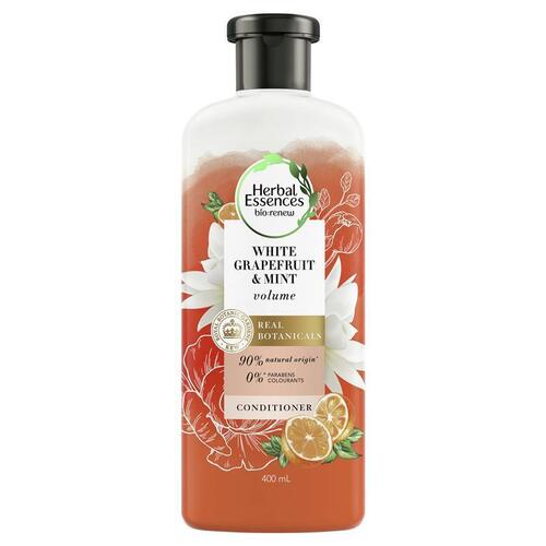 Herbal Essences Bio Renew Naked Volume Grapefruit Mosa Mint Conditioner 400ml