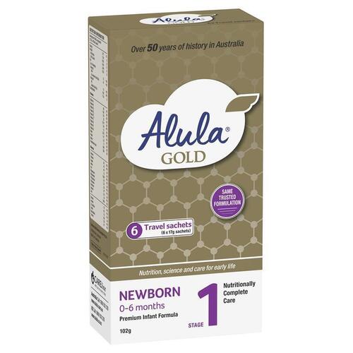 S26 Gold Alula Newborn Stick Pack 6 X 17G