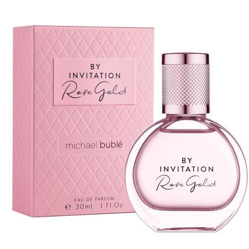 Michael Buble By Invitation Rose Gold Eau de Parfum 30ml Spray