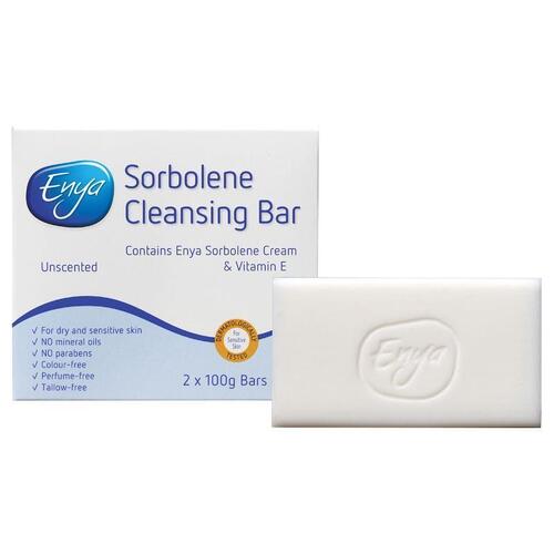 Enya Sorbolene Cleansing Bar 2 Pack