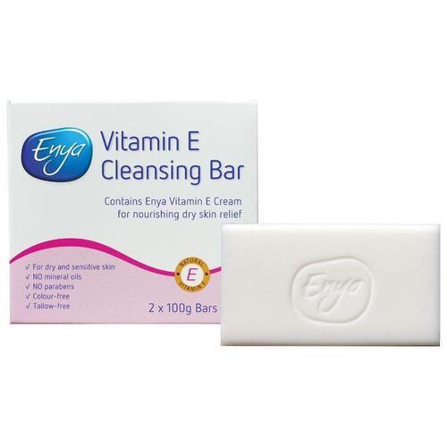 Enya Vitamin E Cleansing Bar 2 Pack