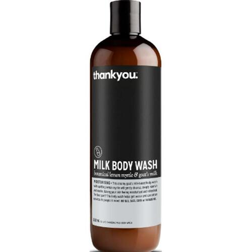 Thankyou Botanical Lemon Myrtle & Goats Milk Body Wash 500ml