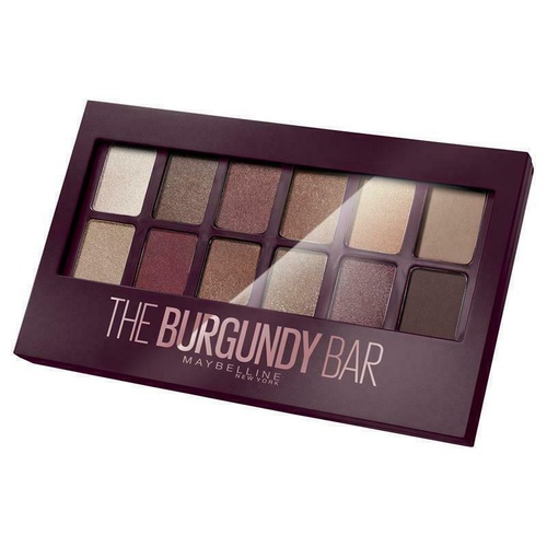 Maybelline Burgundy Bar Eyeshadow Palette Ultra-Blendable Pigments