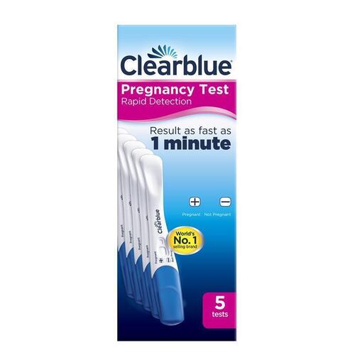 Clearblue Pregnancy Test Rapid Detection 5 Tests