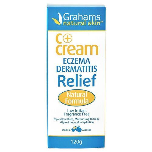 Grahams C+ Plus Eczema & Dermatitis Cream 120g