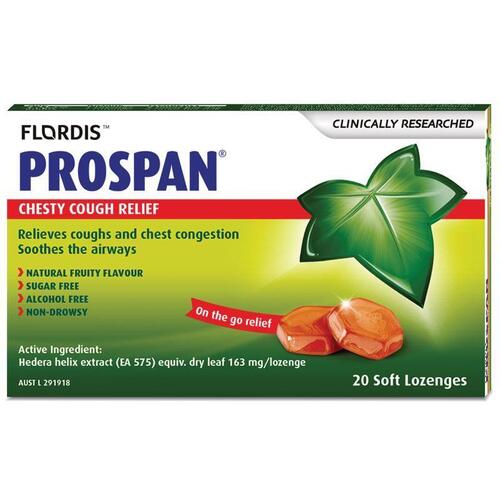 Prospan Chesty Cough (Ivy leaf) Lozenges 20