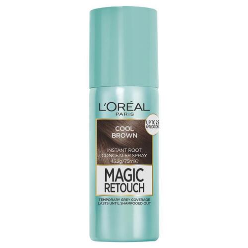 L'Oreal Paris Magic Retouch Temporary Root Concealer Spray - Cool Brown