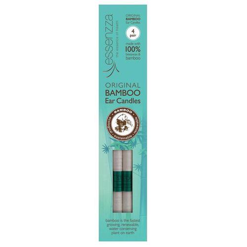 Essenzza Original Bamboo Ear Candles 4 Pair