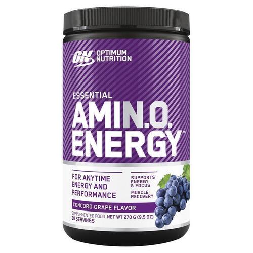 Optimum Nutrition Amino Energy Concord Grape 30 Serve 270g Online Only