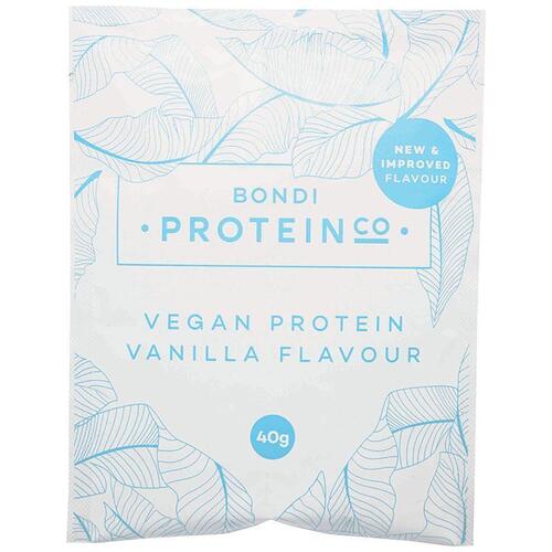 Bondi Protein Co Vegan Blend Vanilla Single Serve Sachet 40g