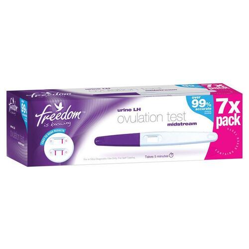 Freedom Ovulation Test LH Midstream 7 Pack