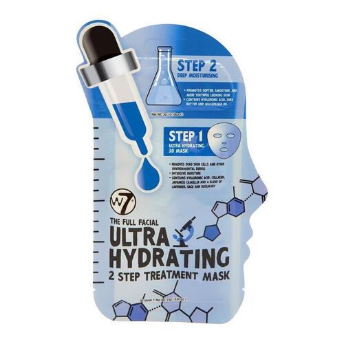 W7 The Full Facial Ultra Hydrating 2 Step Treatment Mask