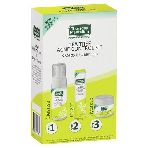 Thursday Plantation Tea Tree Clear Skin and Acne Control Pack