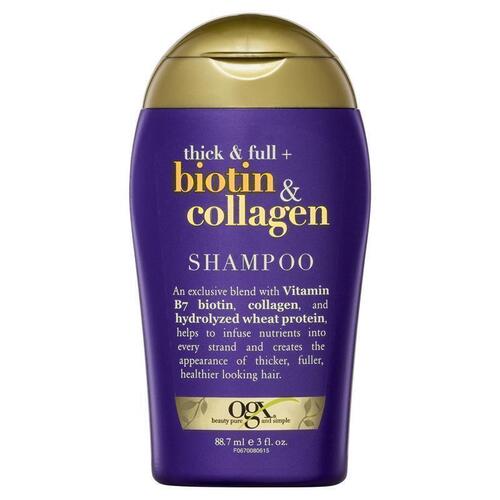 Ogx Thick & Full + Volumising Biotin & Collagen Shampoo For Fine Hair 88.7mL