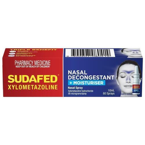 Sudafed Xylo Nasal Decongestant 10ml