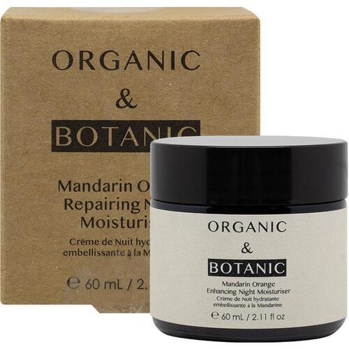 Organic & Botanic Mandarin Orange Repairing Night Moisturiser 50ml