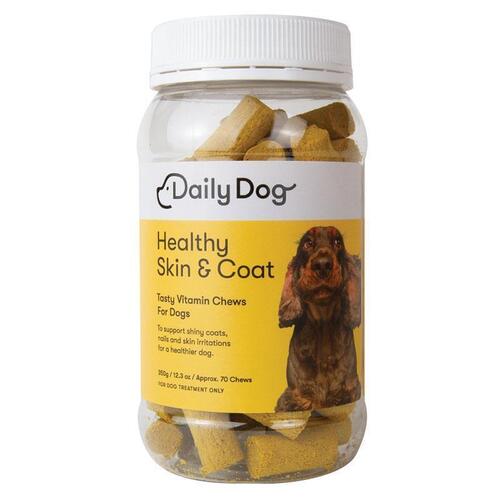 Daily Dog Healthy Skin & Coat 70 Chews