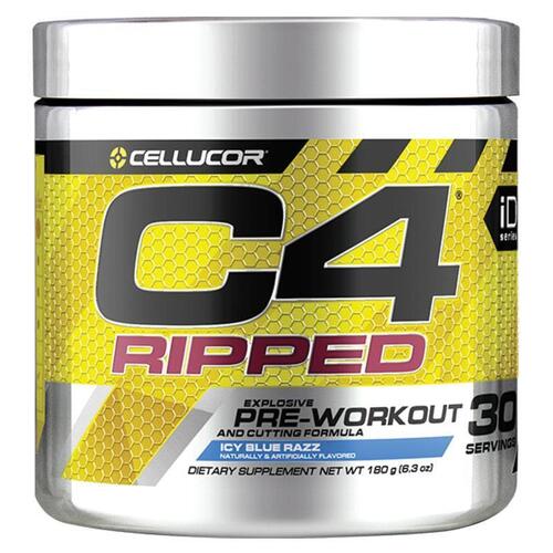 Cellucor C4 Ripped Icy Blue Razz 30 Serve